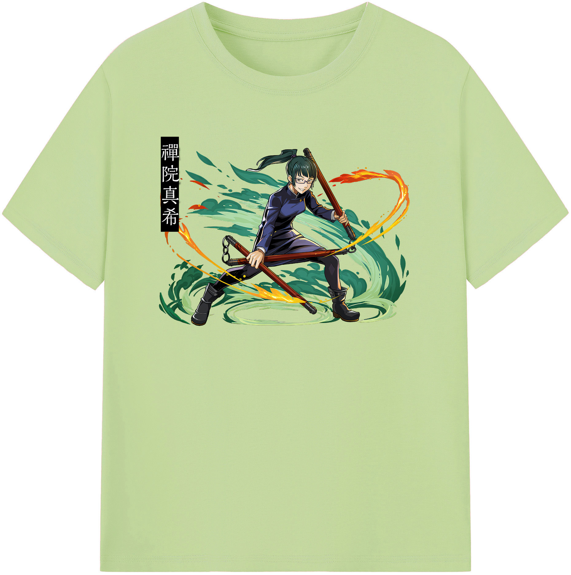 （画像用） 呪術廻戦 Jujutsu Kaisen 綿100％半袖Tシャツ（フロントプリント）